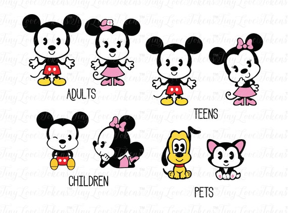 Disney Family Cuties for y otras - Etsy México