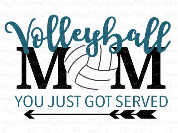 Download Volleyball Mom Design for Silhouette and other craft ...