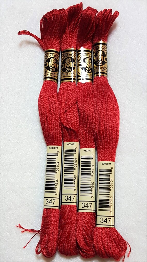 DMC 8 metre cotton cross stitch thread DMC 300 Very Dark Mahogany Quantity 1