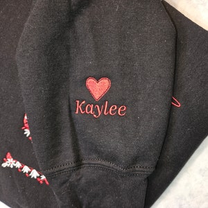 Sleeve Add on for Embroidered Sweatshirts