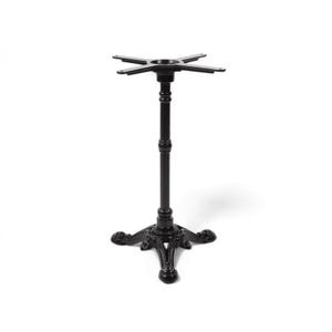 BISTROT table leg in black cast iron - 3 branches - terrace or interior - table leg for Parisian restaurant, café, brasserie - Bistromania