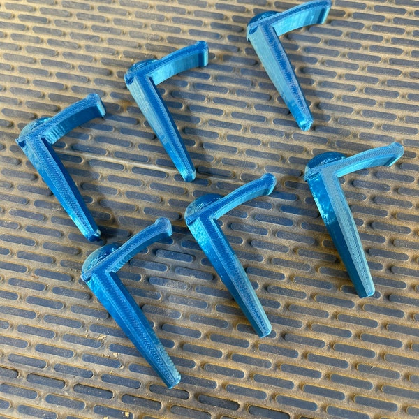 Honeycomb hold down pins for Thunder lasers