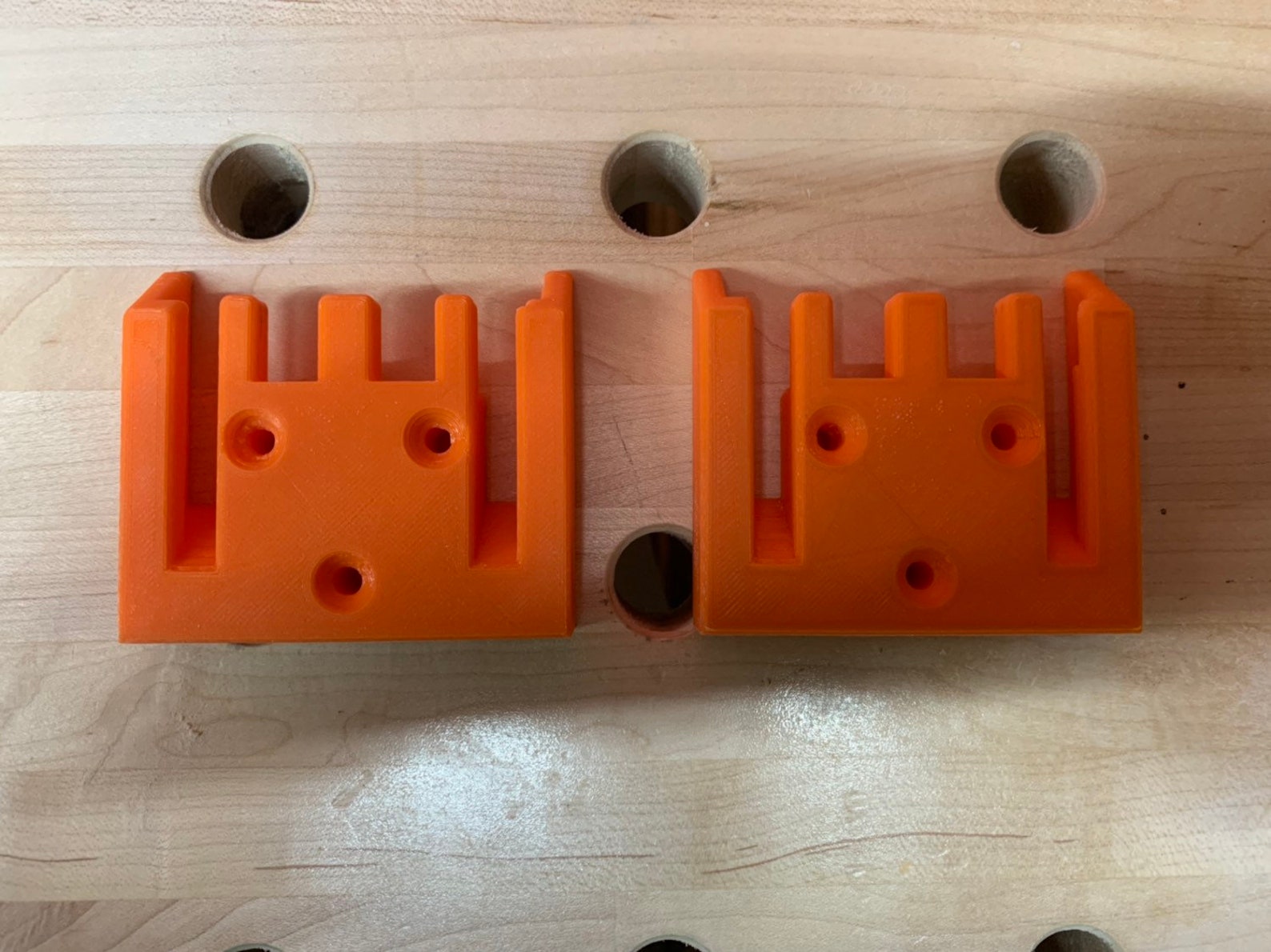 Set of 2 Ridgid Battery Holders, Ridgid Tools, Ridgid Battery Mount Etsy