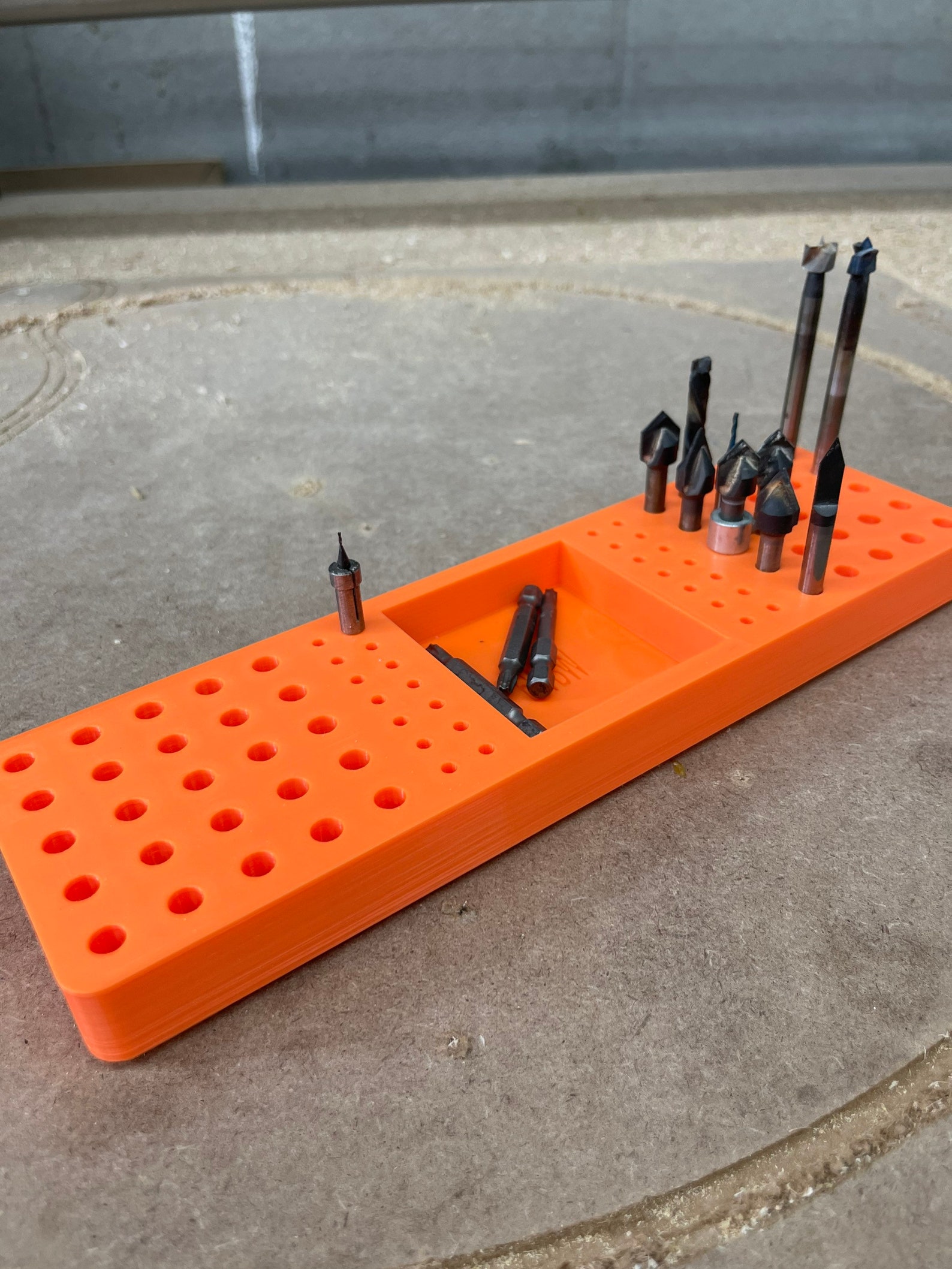 NEWLY REDESIGNED Router Bit & Drill Bit Holder, CNC Tray - Etsy