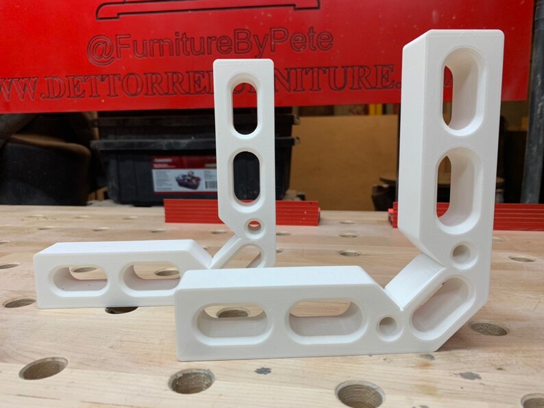 90 Degree Clamps Set of 2, Right Angle Clamps Set of 2, 3d Printed Clamps Set of 2 Etsy
