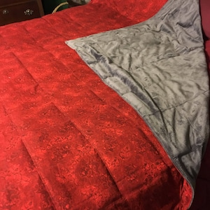 King Size Weighted Blanket - 85&quot; x 100&quot; - Custom Made