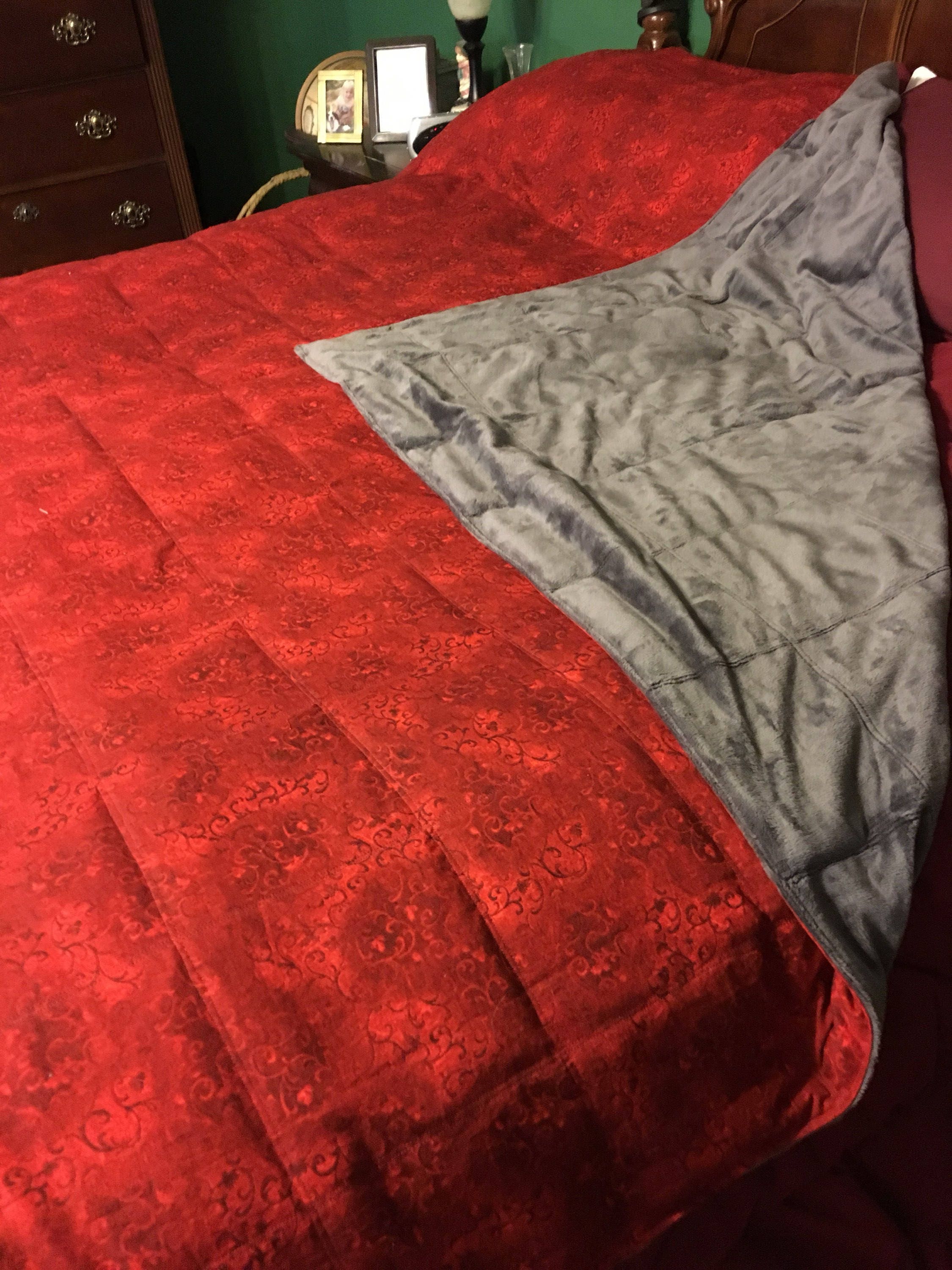 King Size Weighted Blanket - 85 x 100 - Custom Made