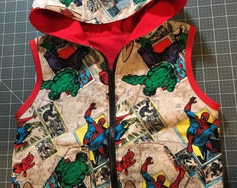 Weighted Vest with hood and removable weight bags, for children with sensory needs (check size for actual pricing).