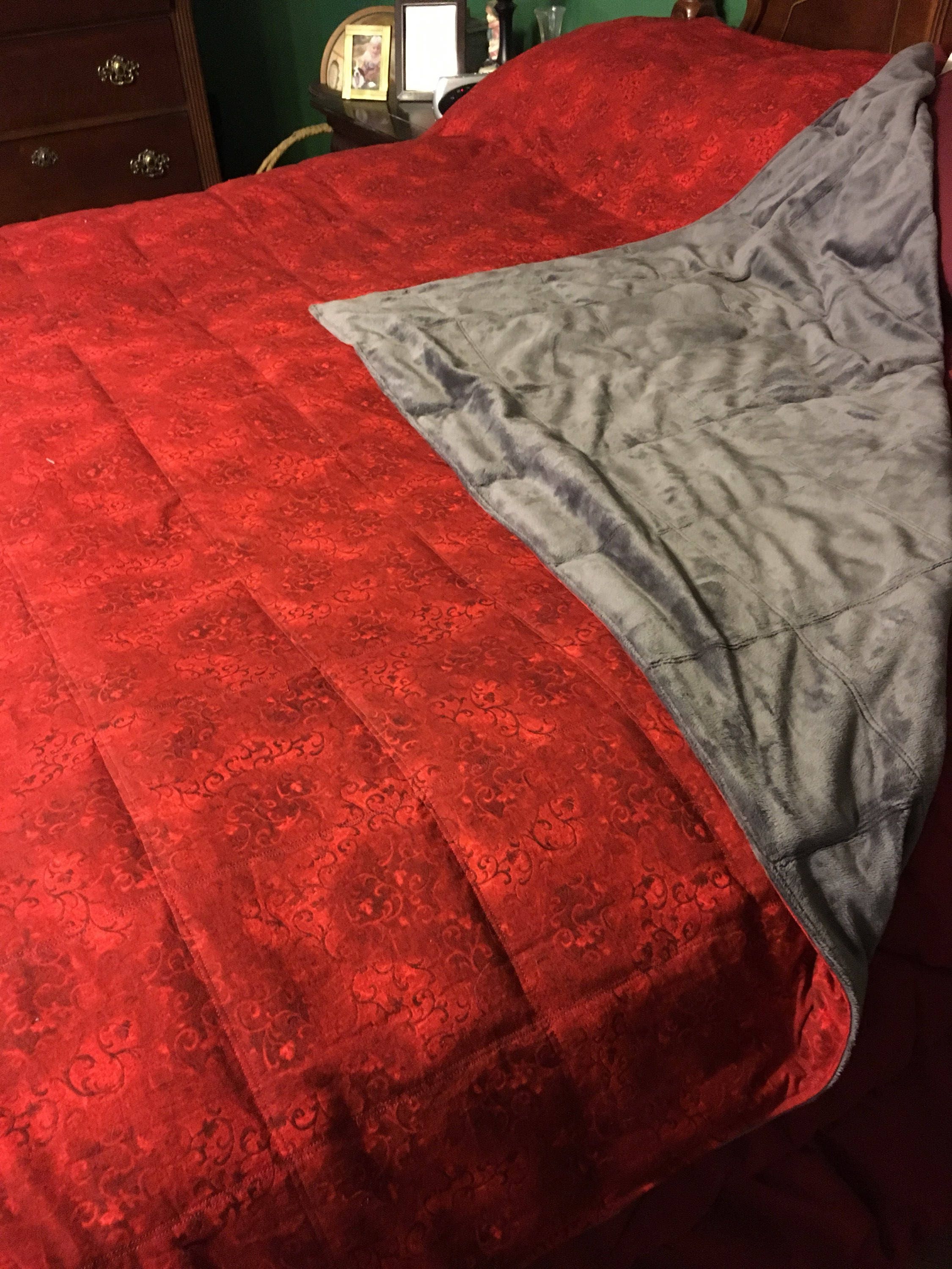 Queen size Weighted Blanket 70 x 85 Custom Etsy