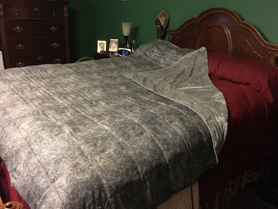 Queen Size Weighted Blanket 70 X 85 Custom Etsy