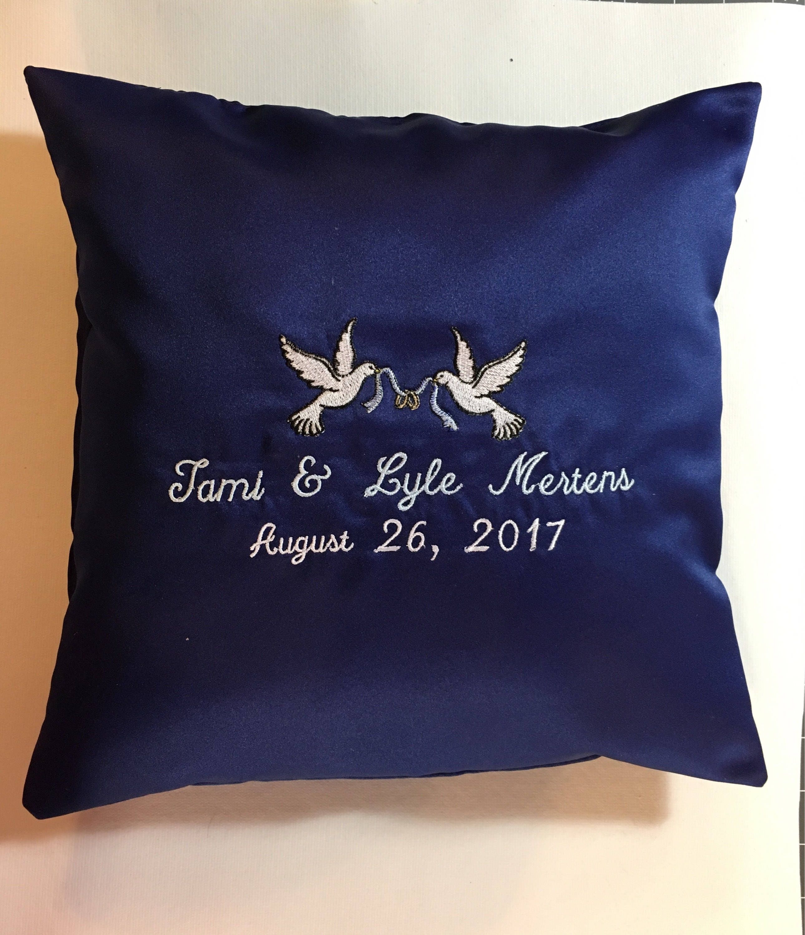Satin Wedding pillow