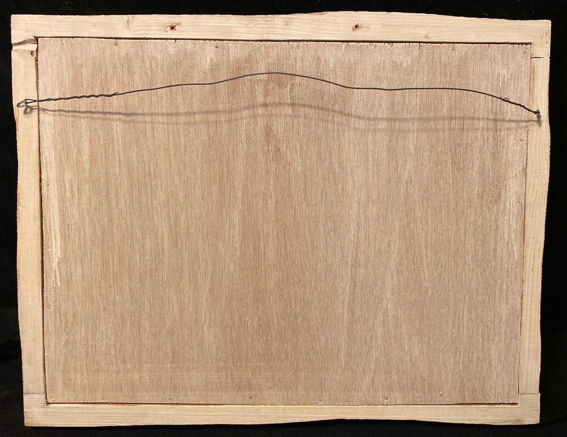 Original IVOR DAVIES Oil Painting Contemporary Welsh Artist Etsy