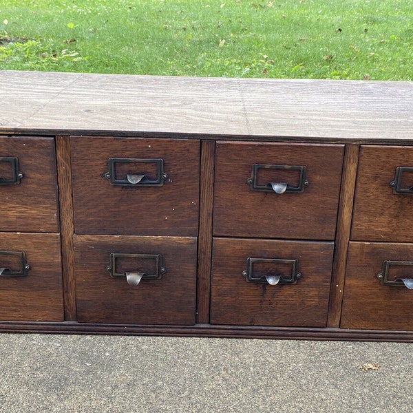 Library Card Catalog Furniture Etsy