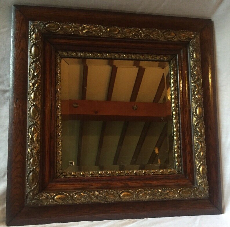 Antique Victorian Eastlake Style Wood Gesso Wall Mirror Antique Victorian Eastlake Style Wood