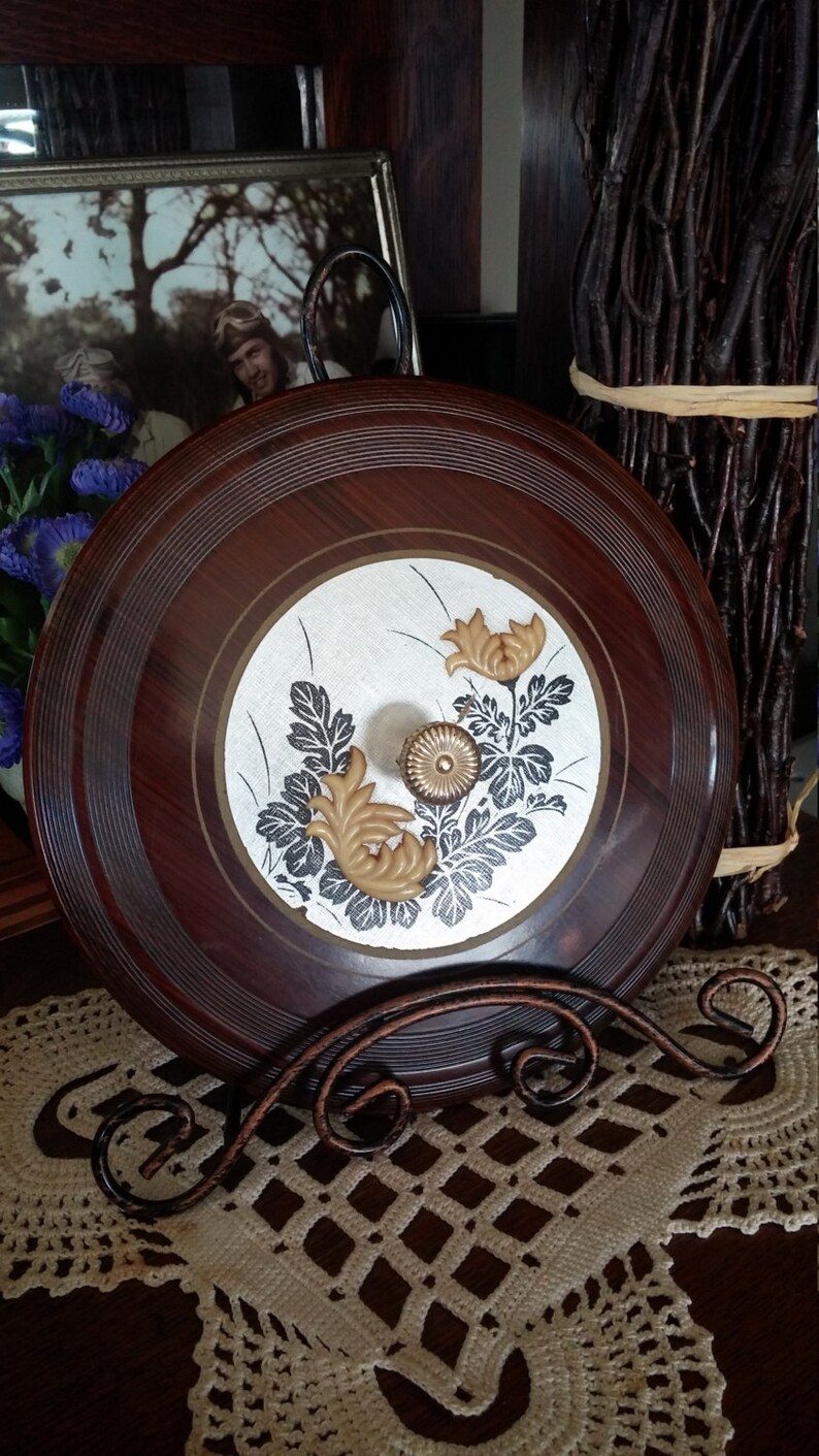 Atomic Retro Plastic Sectioned Candy Dish Lid Nut Dish Party Etsy