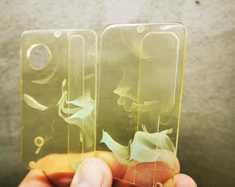 Doors, panels for dotAio v1, v2 / Custom Doors, light blue + transperent