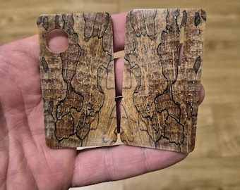 Doors, panels for dotAio v1, v2 / Custom Doors, brown + transperent hybrid wood