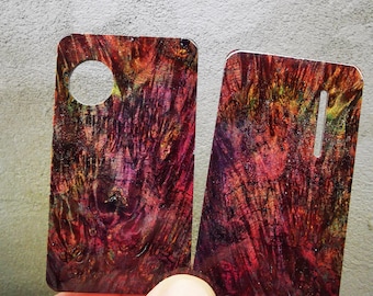 Doors, panels for dotAio v1, v2 / Custom Doors,  Stabilized wood.