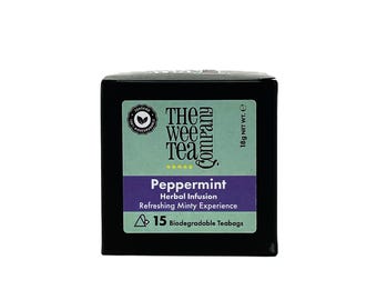 The Wee Tea Company Peppermint Tea - Herbal Infusion