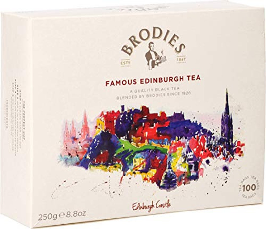 Brodies Famous Edinburgh 100 Tea Bags From Scotland is a Delicious