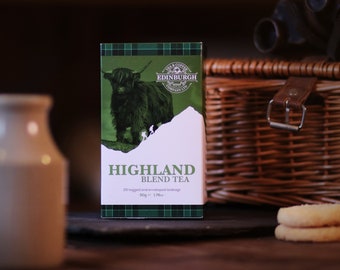 Edinburgh Highland Blend Black Tea, Scottish Import (25 Teabags)