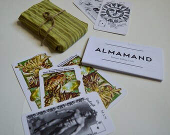 Cartes révélatrices de bonne aventure Lenormand - Jeu Almamand