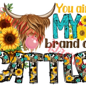 Not my Brand of Cattle png
