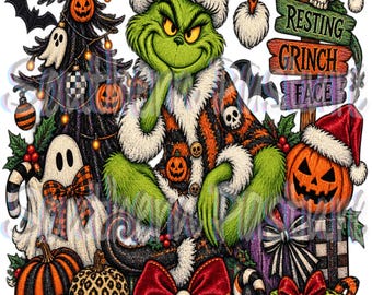 グリンチ ハロウィン PNG