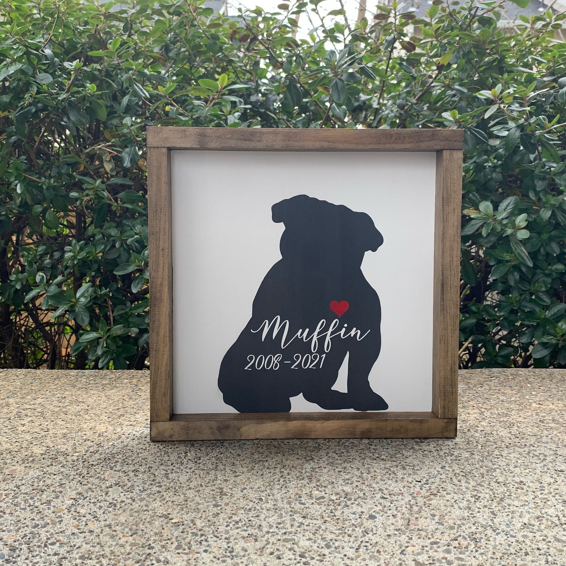 WEIMEILD Dogs Gather Here Wood Plaque Sign - 5x10 Inch, Indoor Decor, Kitchen, Living Room, Bathroom - View #5
