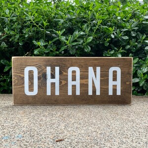 Ohana Home Decor Wood Sign