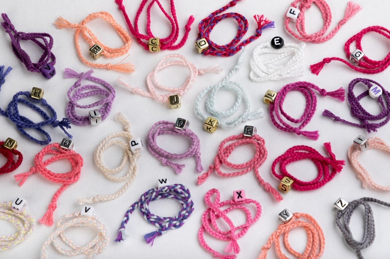 Initial Bracelets Unisex Party favors