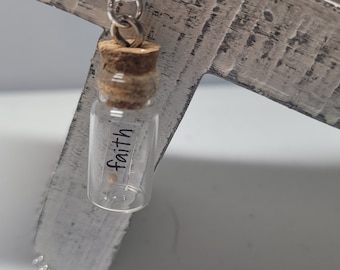 Bottled Faith Mustard Seed Necklace