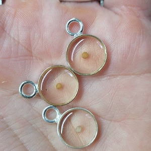 Imperfect Sterling Silver Mustard Seed Charm