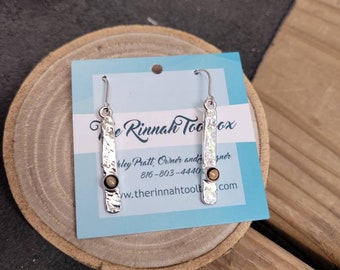 Mustard Seed Sterling Drop Earrings