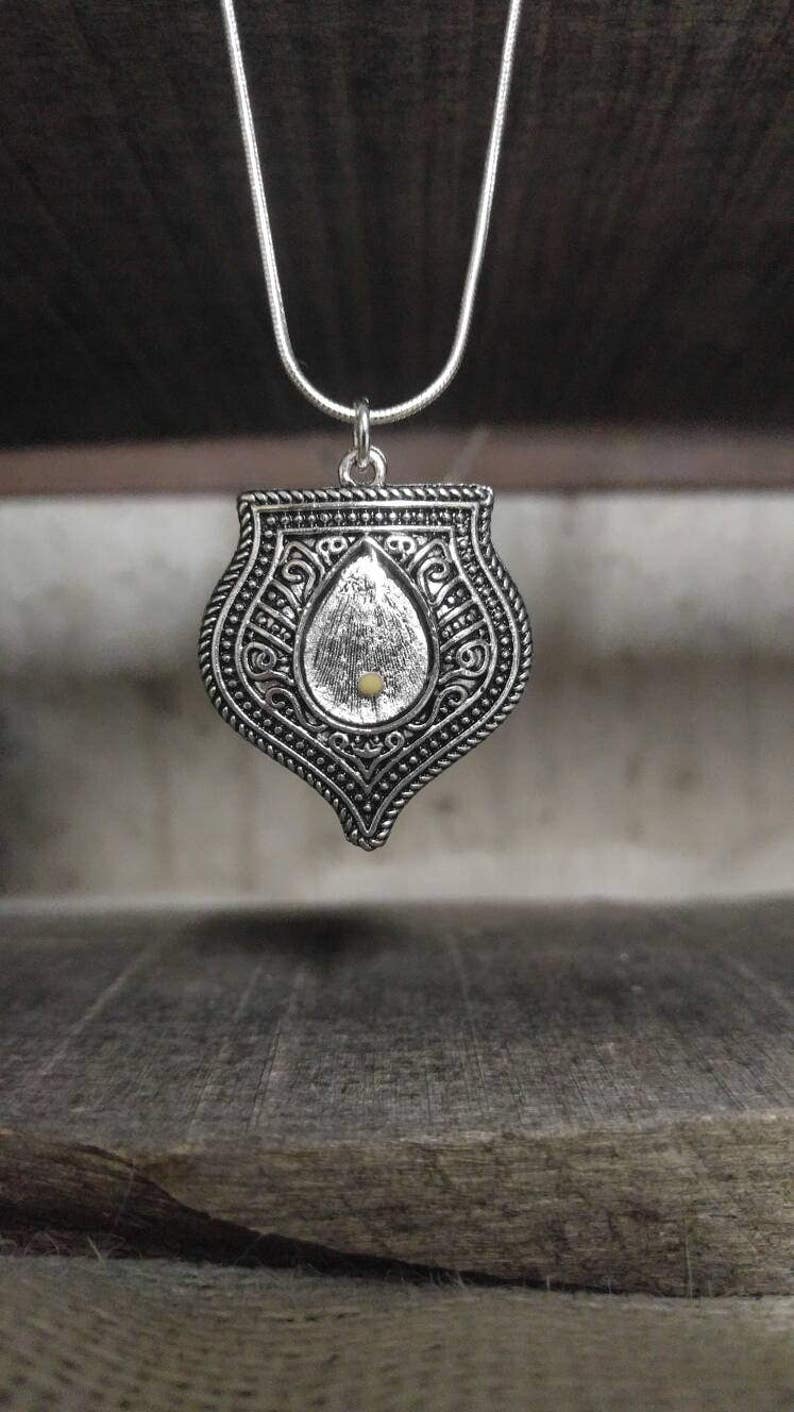 Shield of Faith Mustard Seed Necklace bild 2