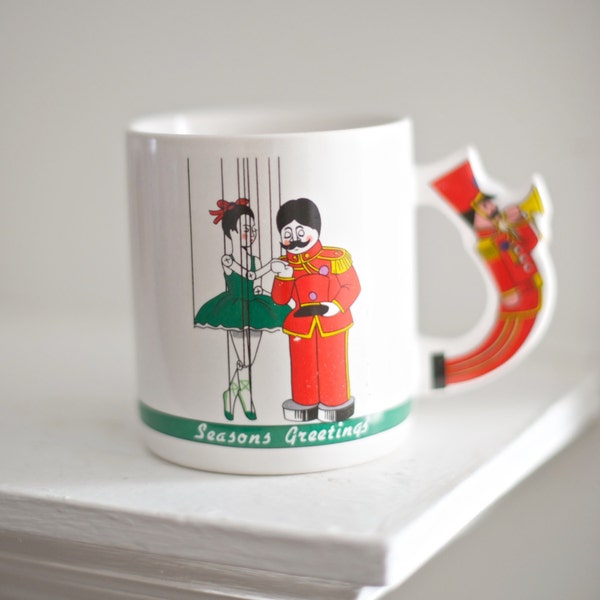 Vintage Nutcracker Mug | Vintage Christmas Mug