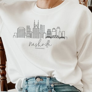 Nashville Sweatshirt, Tennessee Sweatshirt, Nashville Shirt, Nashville Tennessee, Unisex Crewneck
