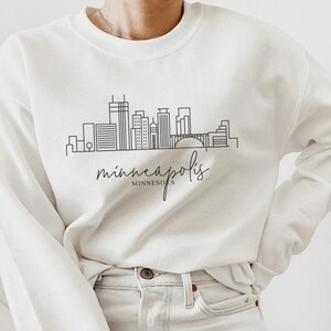 Minneapolis Sweatshirt, Minneapolis Soft Crewneck, Minneapolis Shirt, Minnesota Sweatshirt