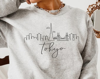 Tokyo Sweatshirt - Japan Sweatshirt - Japanese Sweatshirt - Tokyo Japan Shirt
