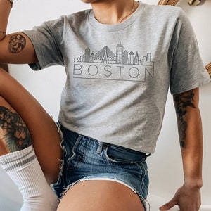 Boston Shirt, Boston College T-Shirt, Boston University, Boston Massachusetts, Massachusetts Shirt, Soft Unisex Shirt