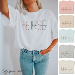 Labor and Delivery Nurse Shirt, L&D Nurse Tshirt, Nurse Gift, Nursing School Grad Shirt, NICU Nurse Shirt, Labor Delivery Nurse Gift