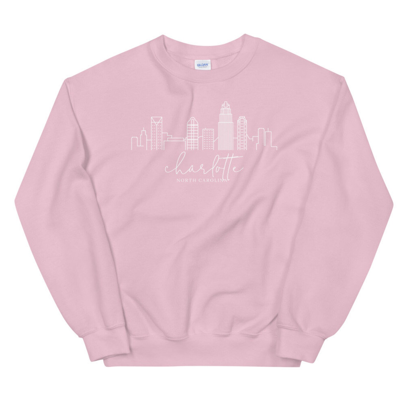 Charlotte Sweatshirt Charlotte NC Shirt Charlotte NC Gift Etsy