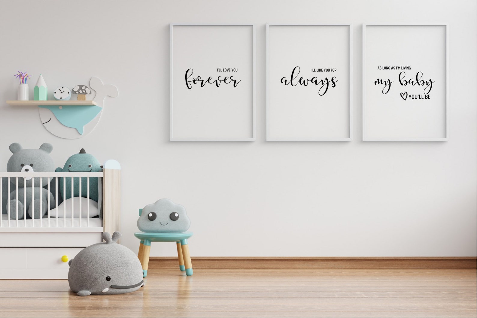 Set of Prints Nursery Wall Art Nursery Prints Prints Etsy