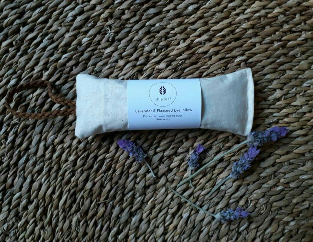 Yoga Meditation Eye Pillow Aromatherapy Lavender Savasna Relaxation