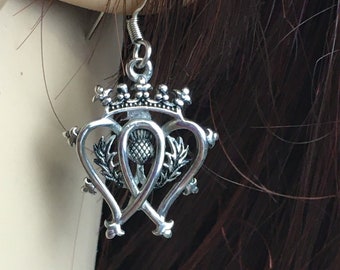 AMAZING Luckenbooth/Thistle  Earrings (S294) Luckenbooth, Thistle, Celtic Jewelry, Scottish Jewelry