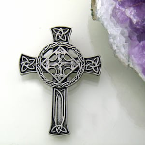 CELTIC High Cross Pin/Pendant (6081) Irish cross, Scottish Cross
