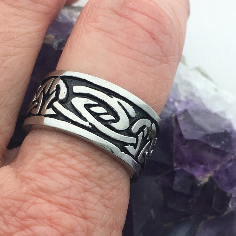 Mens Celtic Ring - Etsy