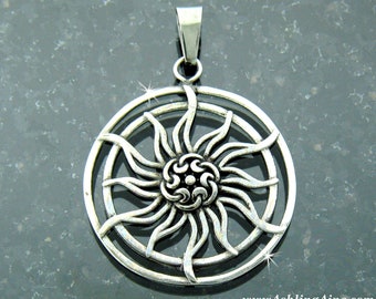 Celtic Sun Pendant, Celtic knots (S195)