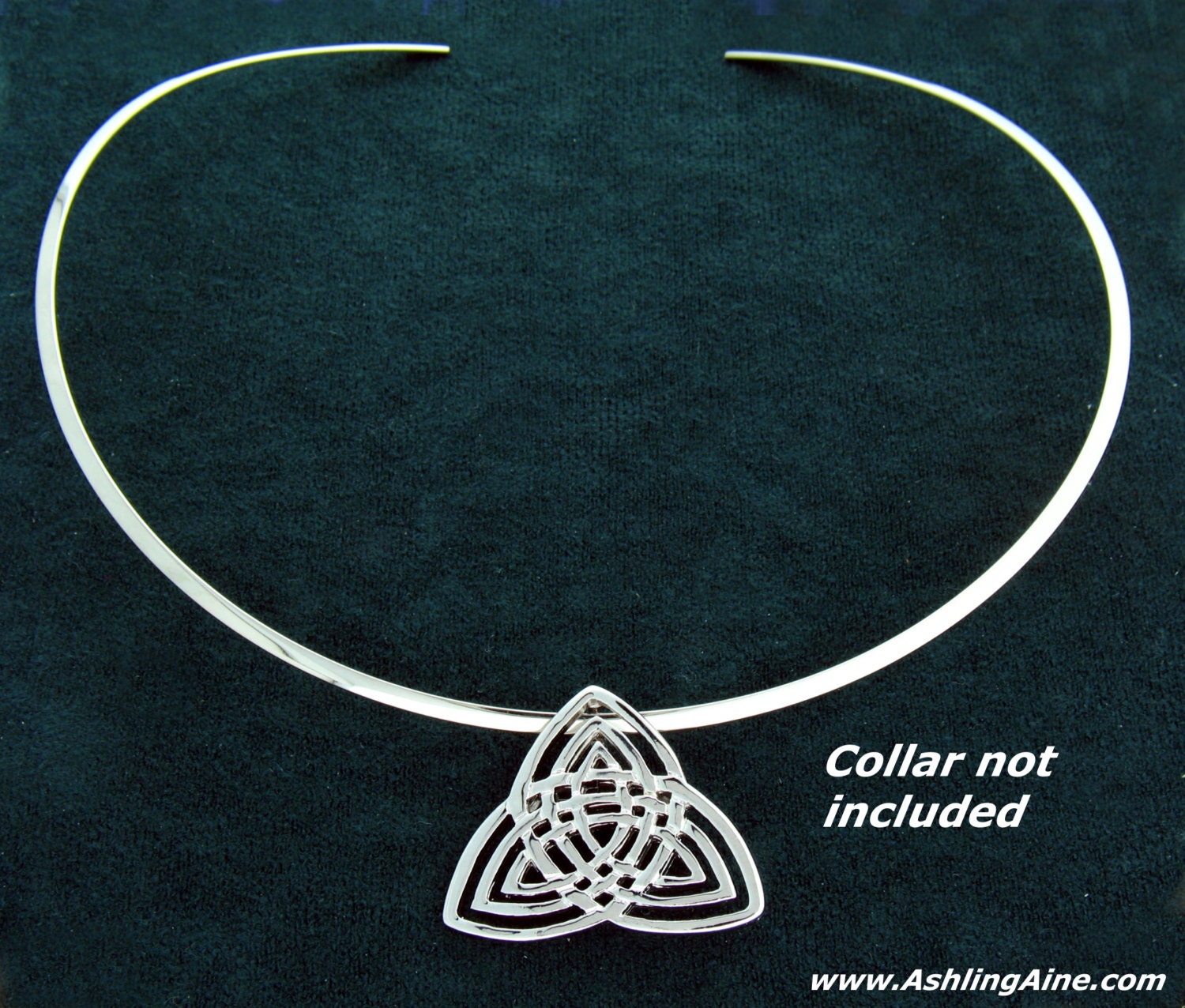 Triple Trinity Knot Brooch/pendant JPEW5889 Etsy