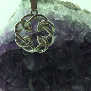 Celtic FATHER & Daughter knot Pendant s316 Irish, Scottish, welsh, image 7